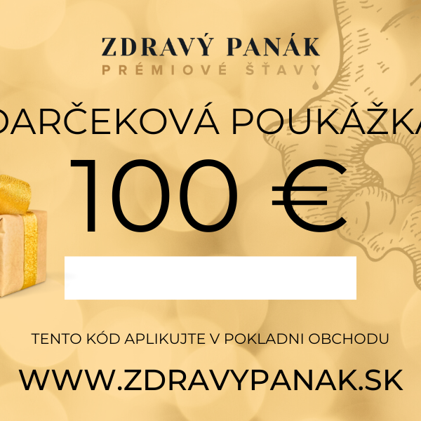 Darčekova poukážka 100 €