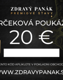 Darčekova poukážka 20€