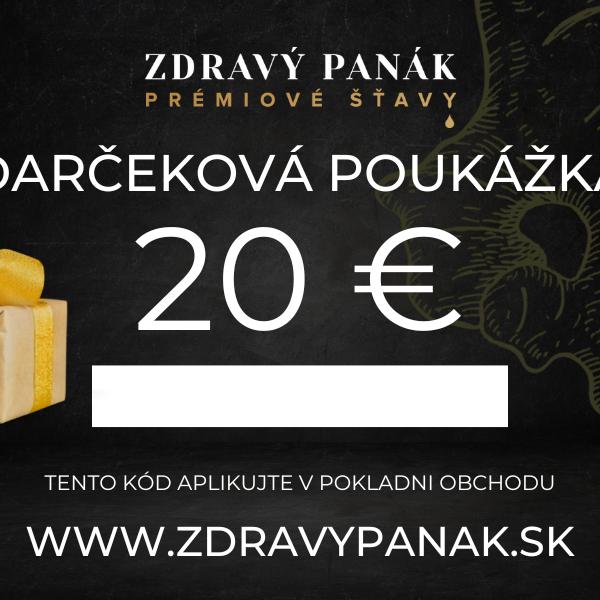 Darčekova poukážka 20€