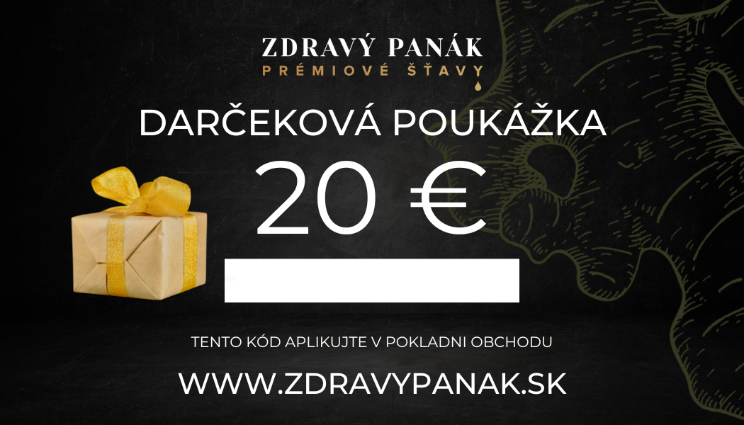 Darčeková poukážka 20€ – Obrázok 2