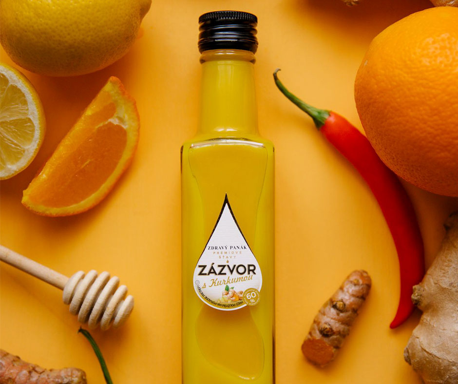 Zázvor – Kurkuma (250 ml)