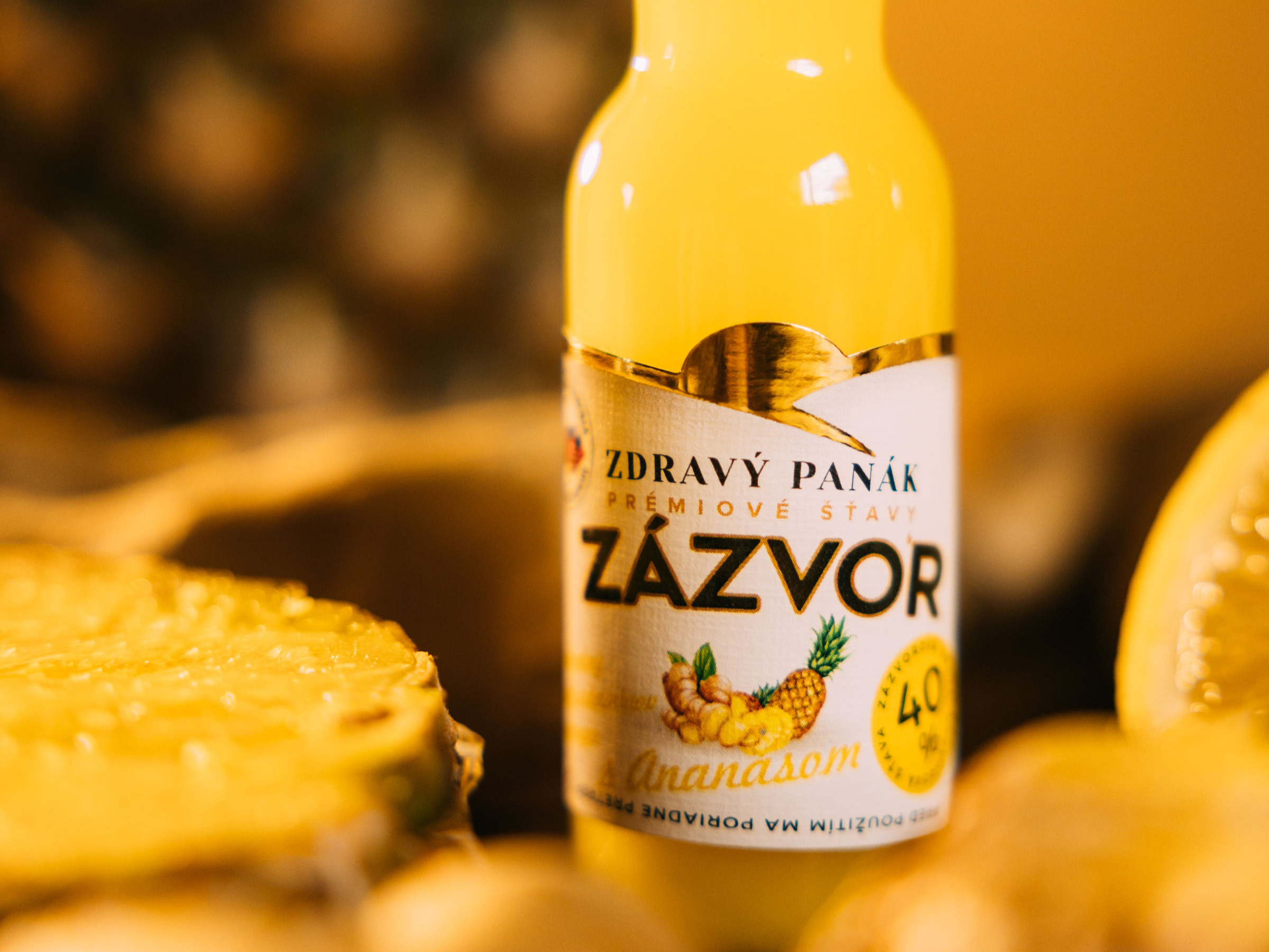 Zázvor – Ananás (40 ml)