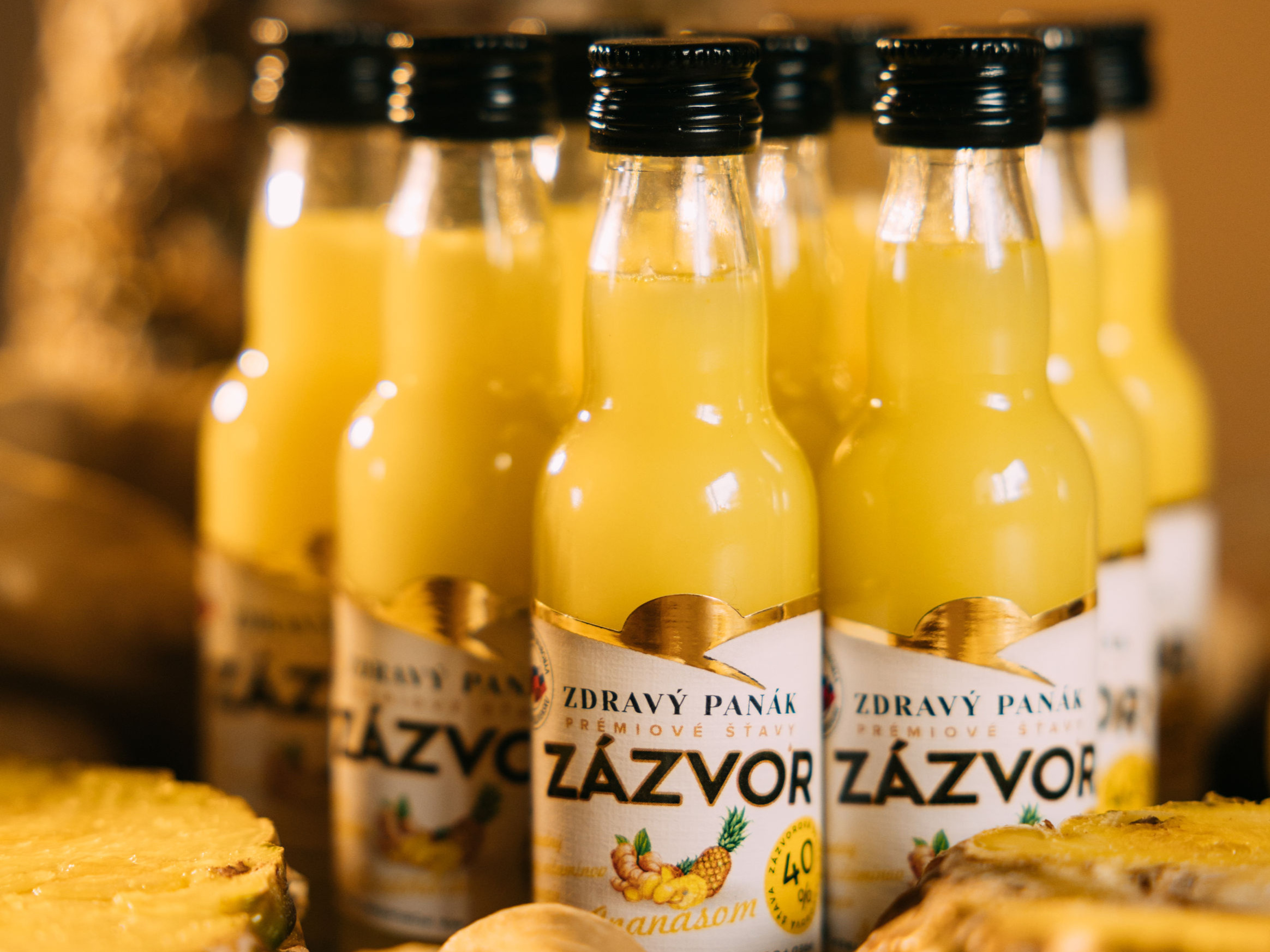 9× Zázvor – Ananás (40 ml)